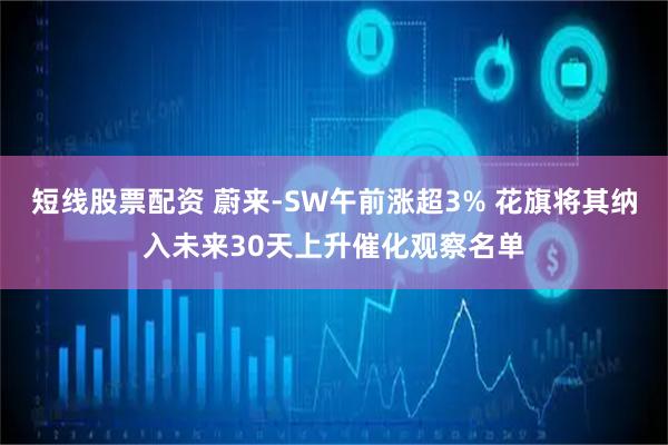 短线股票配资 蔚来-SW午前涨超3% 花旗将其纳入未来30天上升催化观察名单
